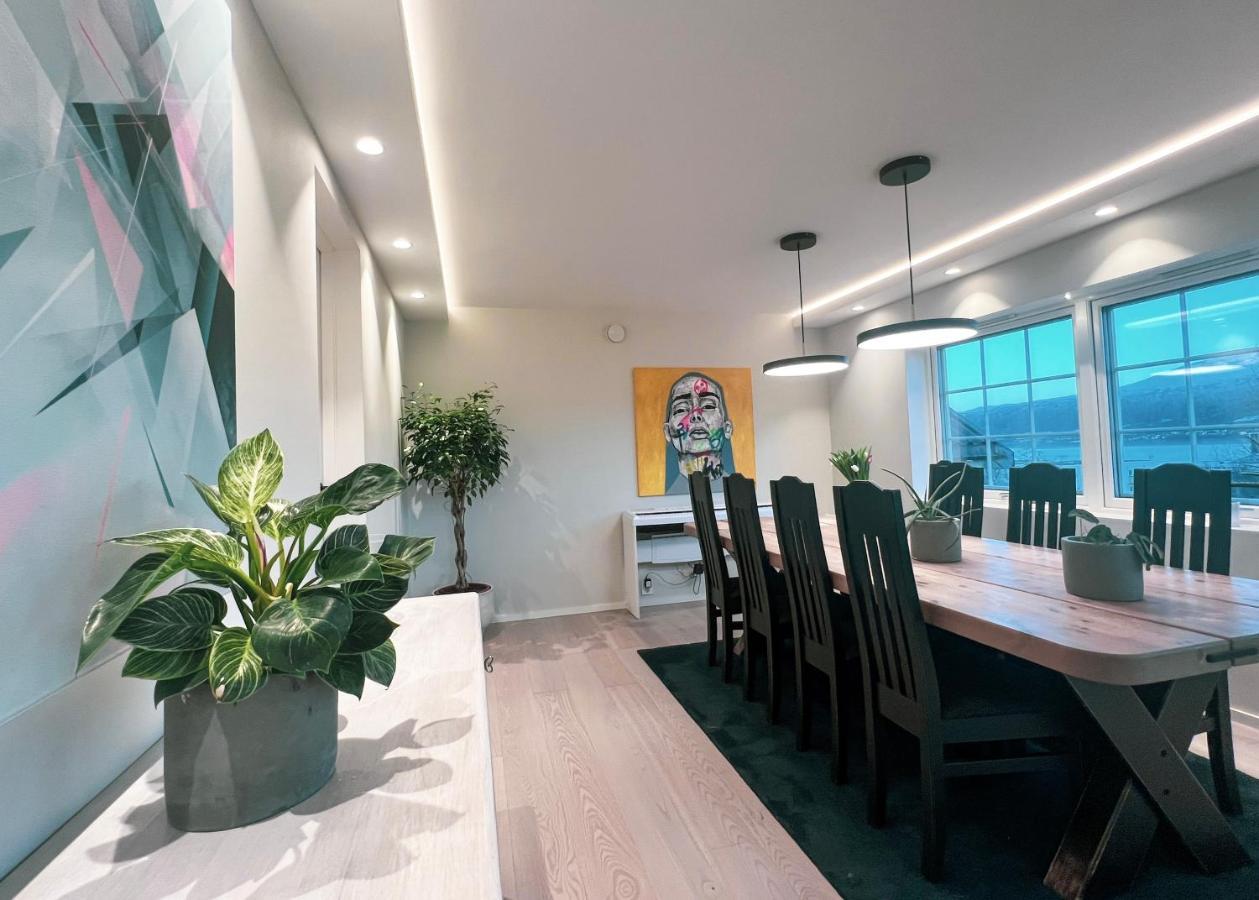 Penthouse Apartment With Amazing View. Tromsø Esterno foto