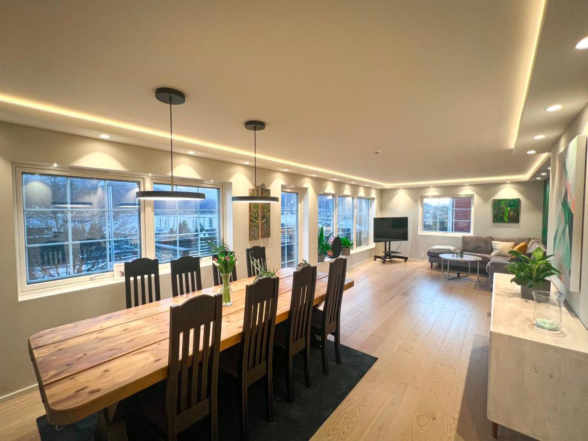Penthouse Apartment With Amazing View. Tromsø Esterno foto
