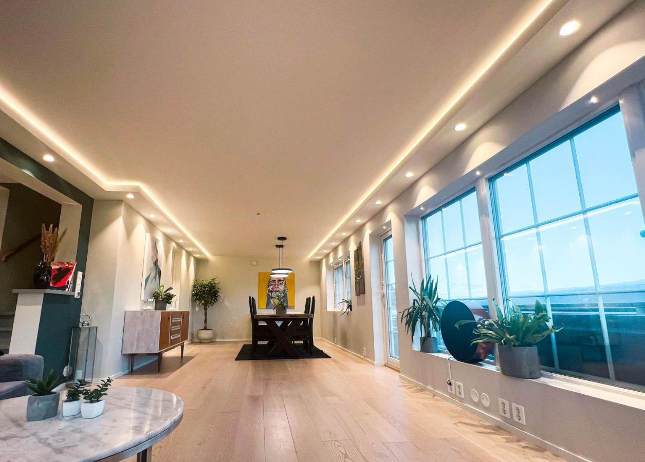 Penthouse Apartment With Amazing View. Tromsø Esterno foto